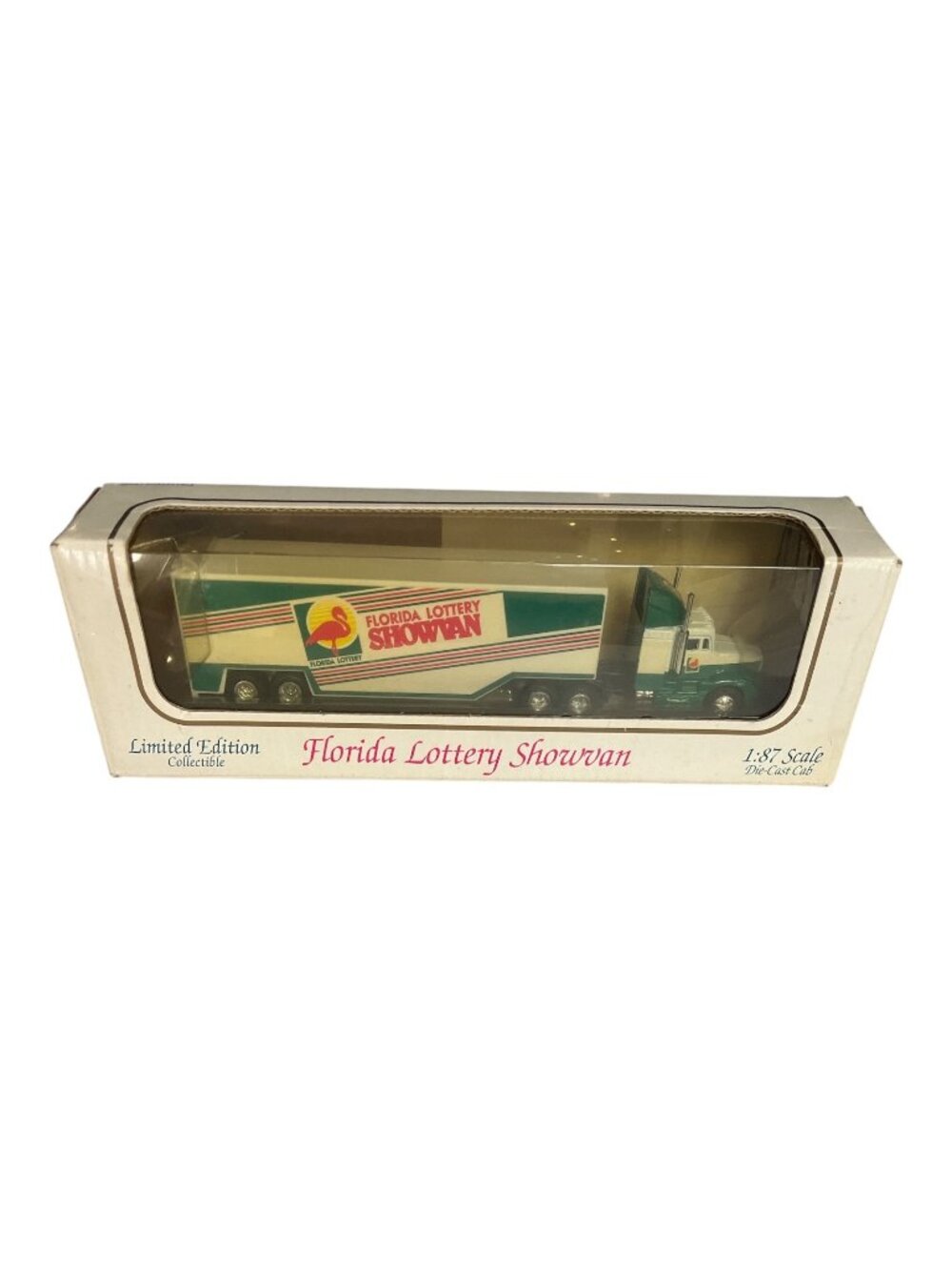 Vintage 1994 Racing Champions Florida Lottery Showvan 1:87 Diecast Truck NIB